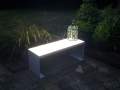 illuminated bench 