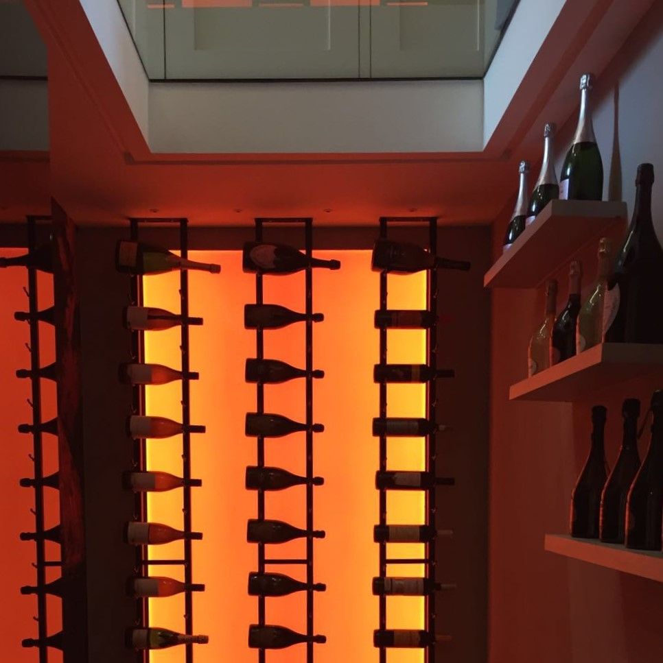 Illuminated Wine Storage
